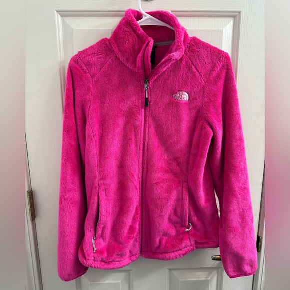 The North Face Pink Fleece Jacket Cozy Full-Zip - Picture 1 of 11